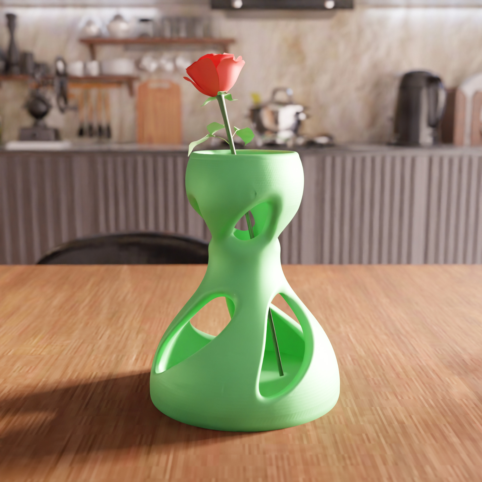 Modern Vase STL File - 071 3D print model_1