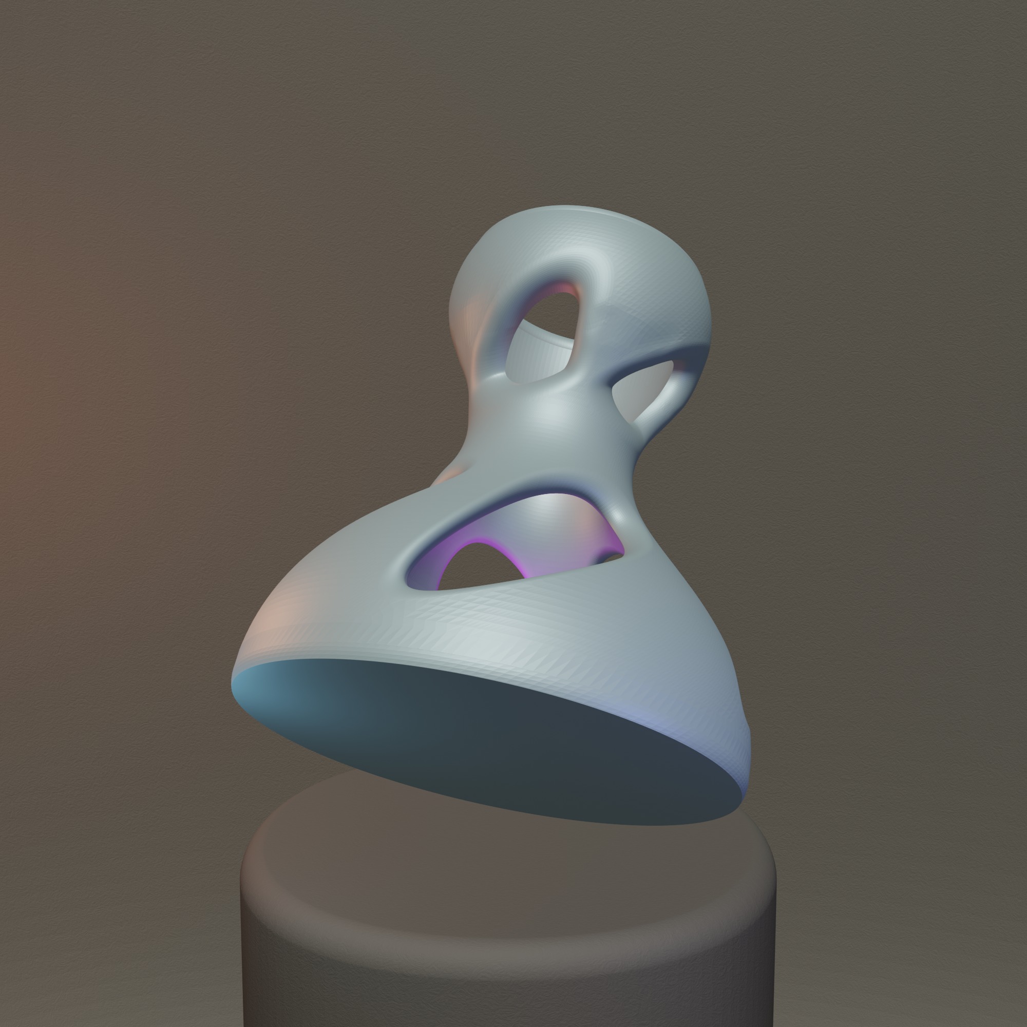 Modern Vase STL File - 071 3D print model_11