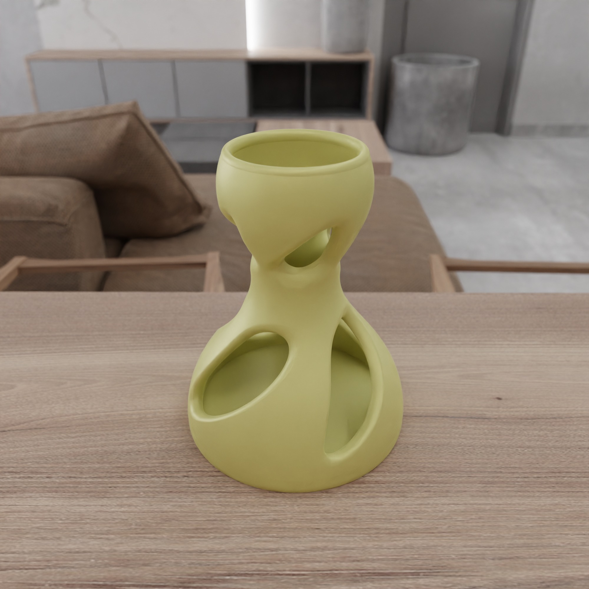 Modern Vase STL File - 071 3D print model_6