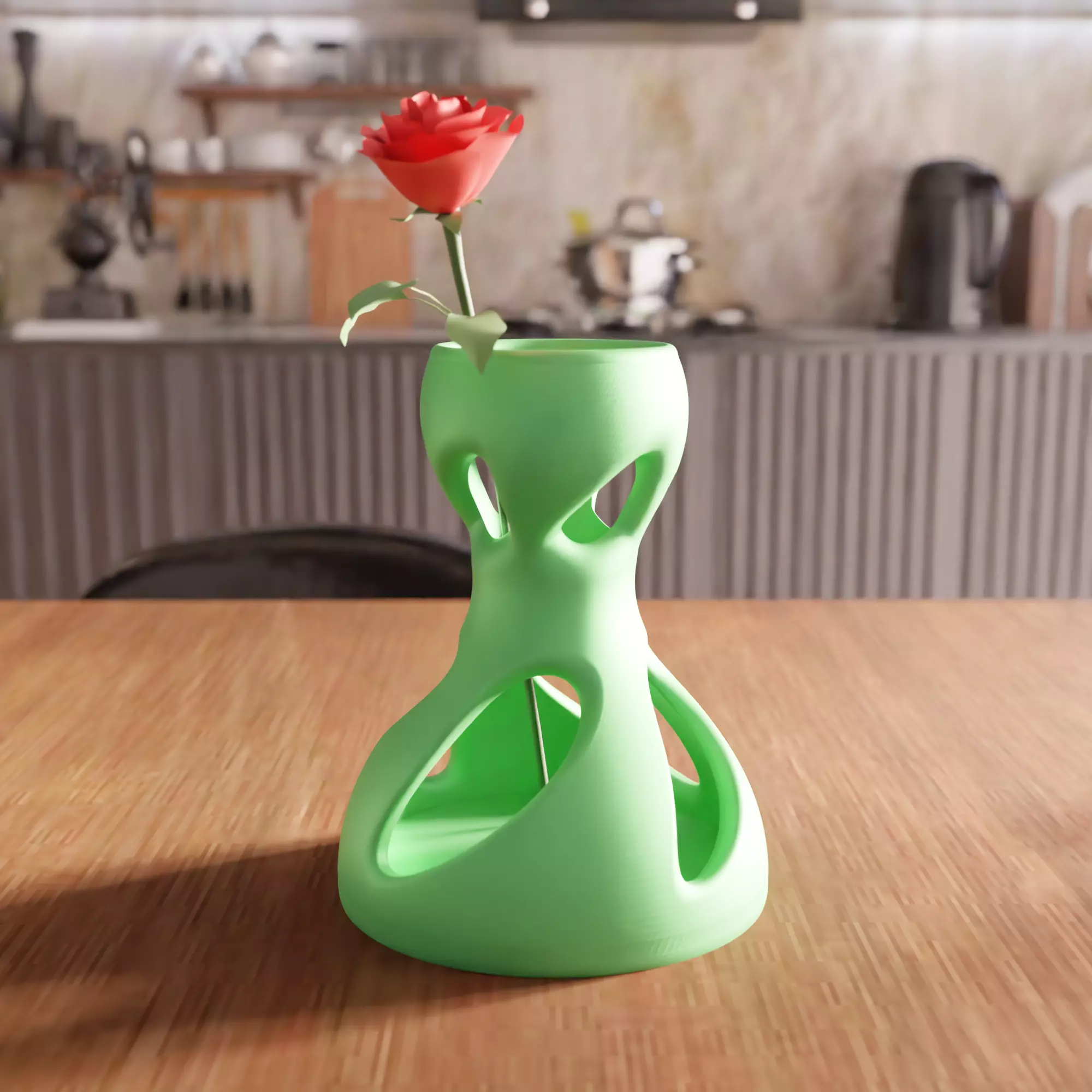 Modern Vase STL File - 071 3D print model_0
