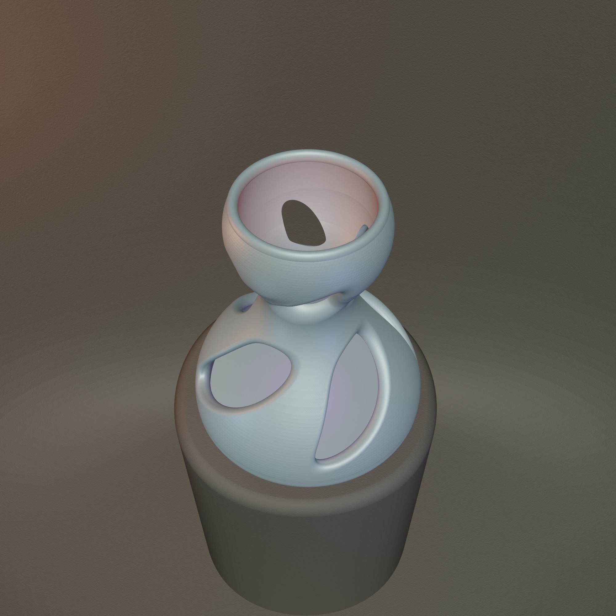 Modern Vase STL File - 071 3D print model_10