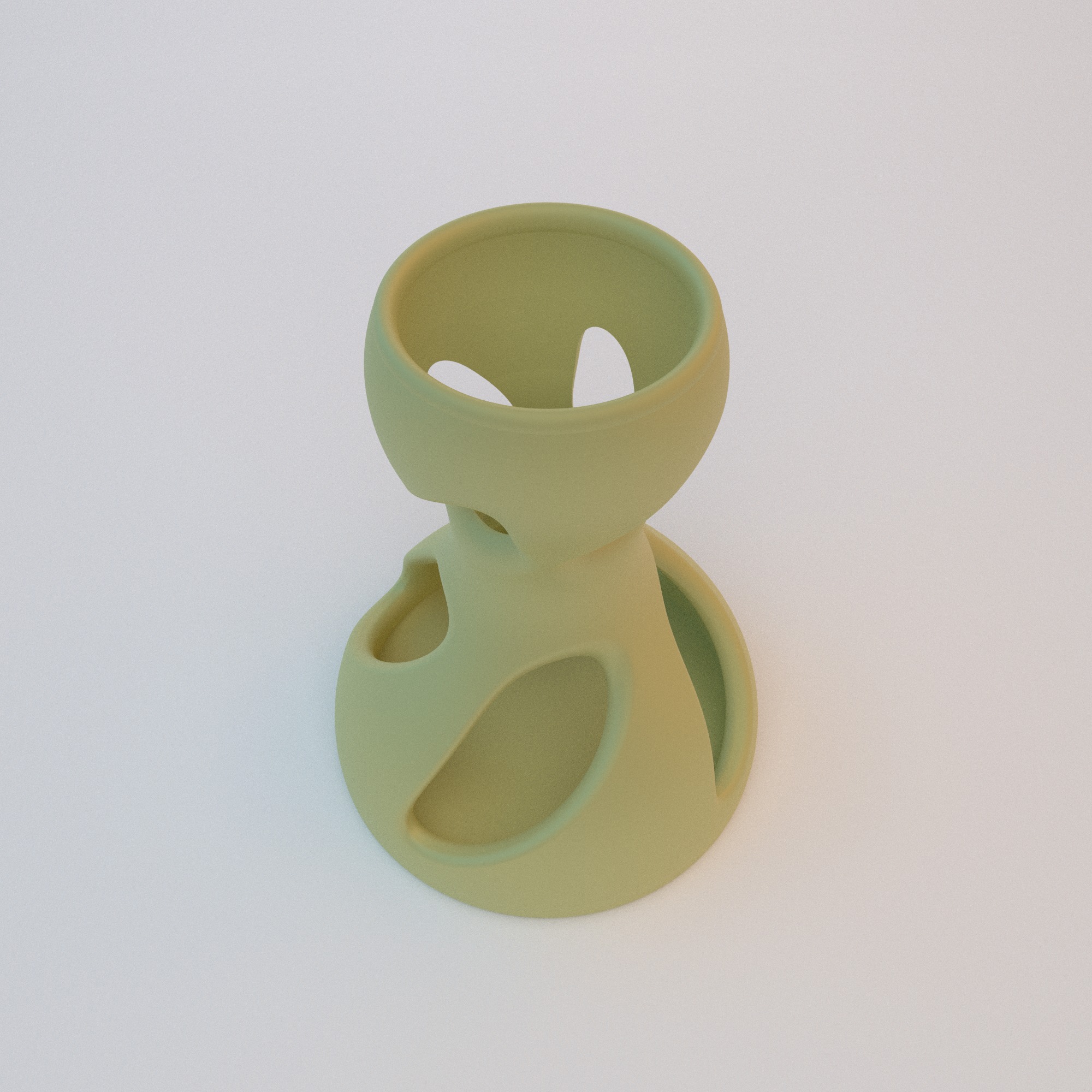 Modern Vase STL File - 071 3D print model_7