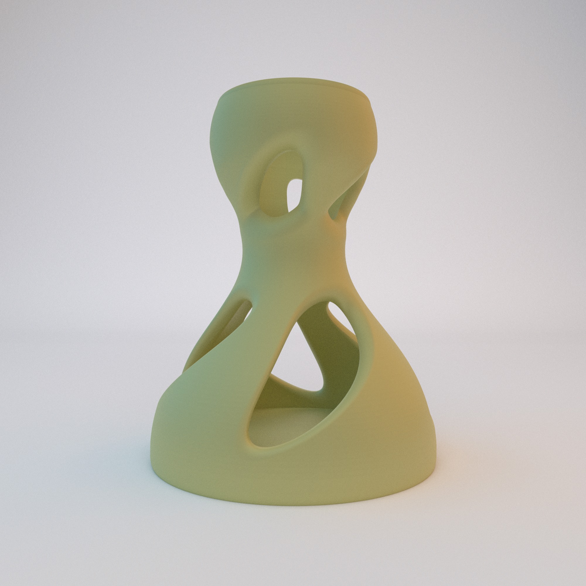 Modern Vase STL File - 071 3D print model_8