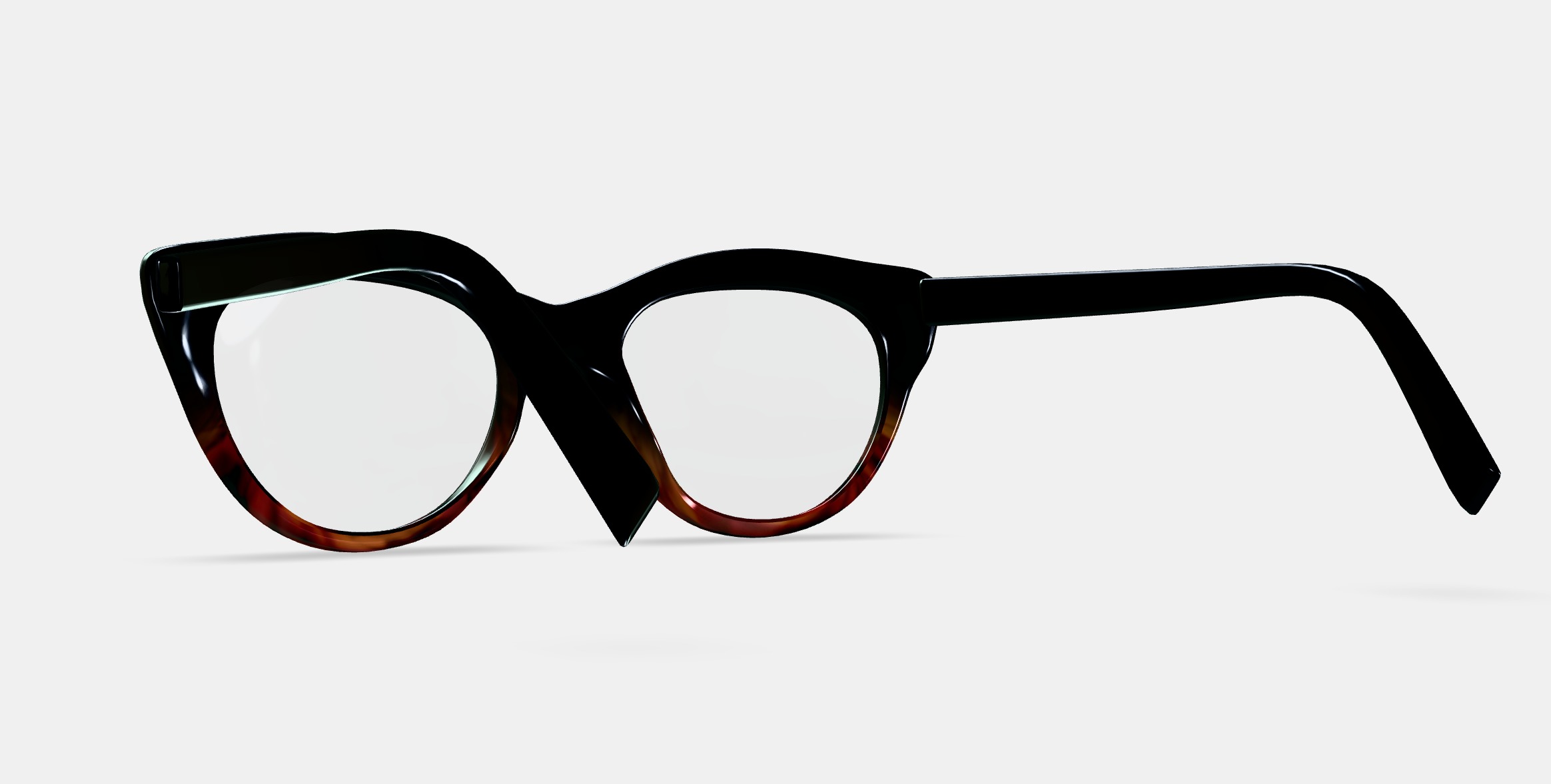 Tilley Eyeglasses in Sugar Maple Fade 3D model_3