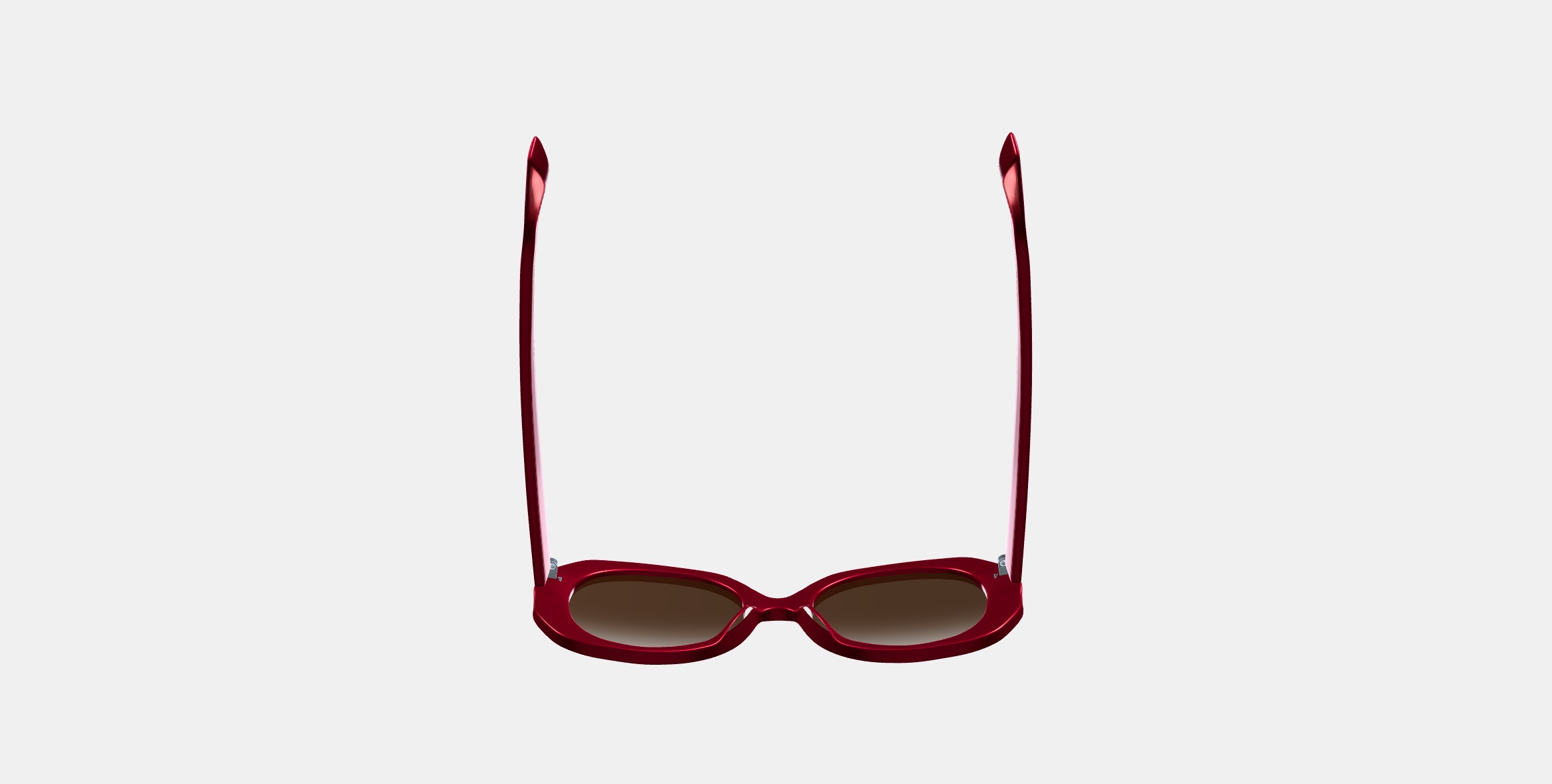 Rosetta Sunglasses in Maroon 3D model_7