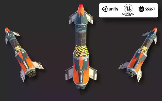Stylized Rocket