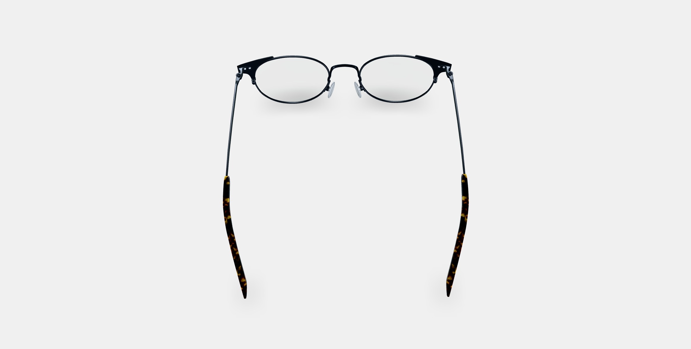 Patel Eyeglasses in Brushed Ink 3D model_4