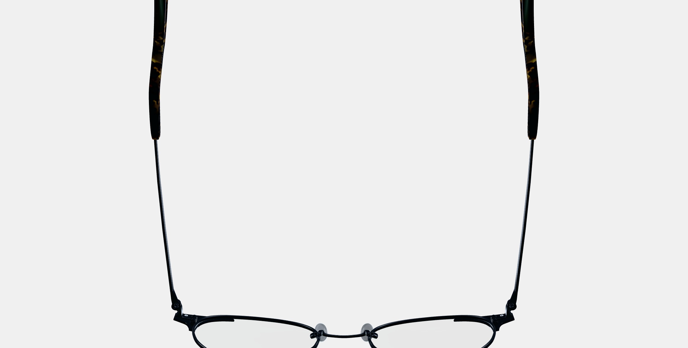 Patel Eyeglasses in Brushed Ink 3D model_9