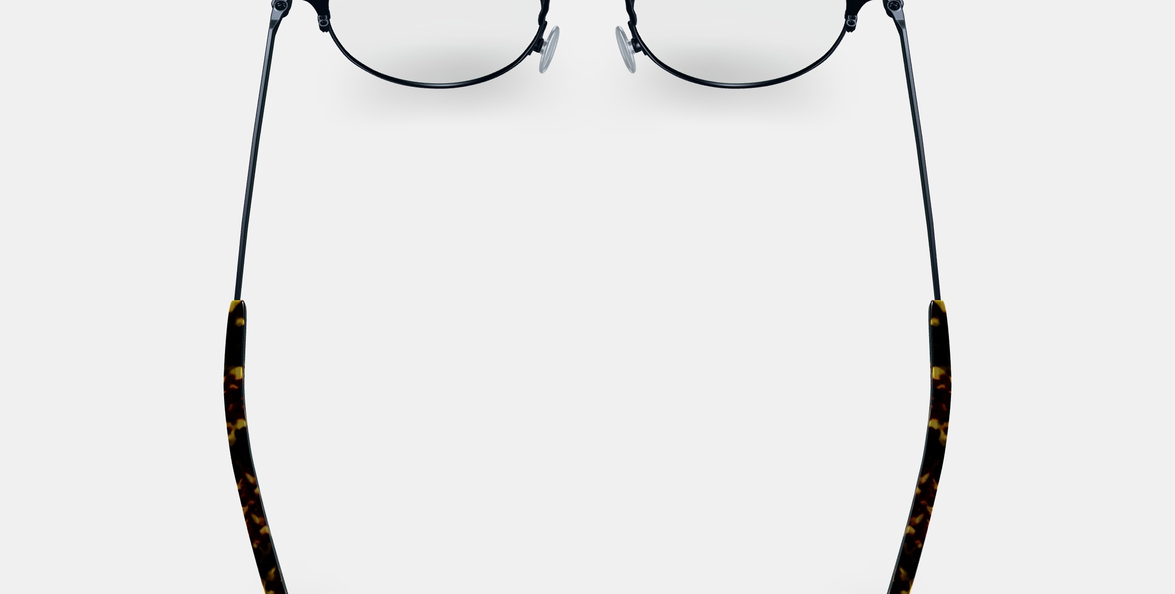 Patel Eyeglasses in Brushed Ink 3D model_5