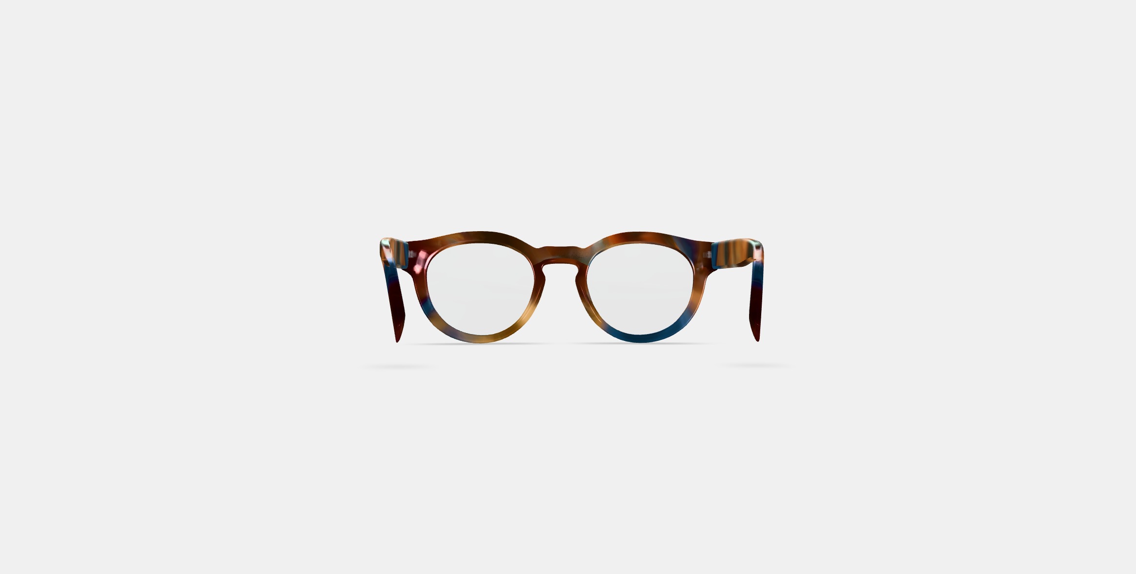 Tal Eyeglasses in Maritime Tortoise 3D model_14