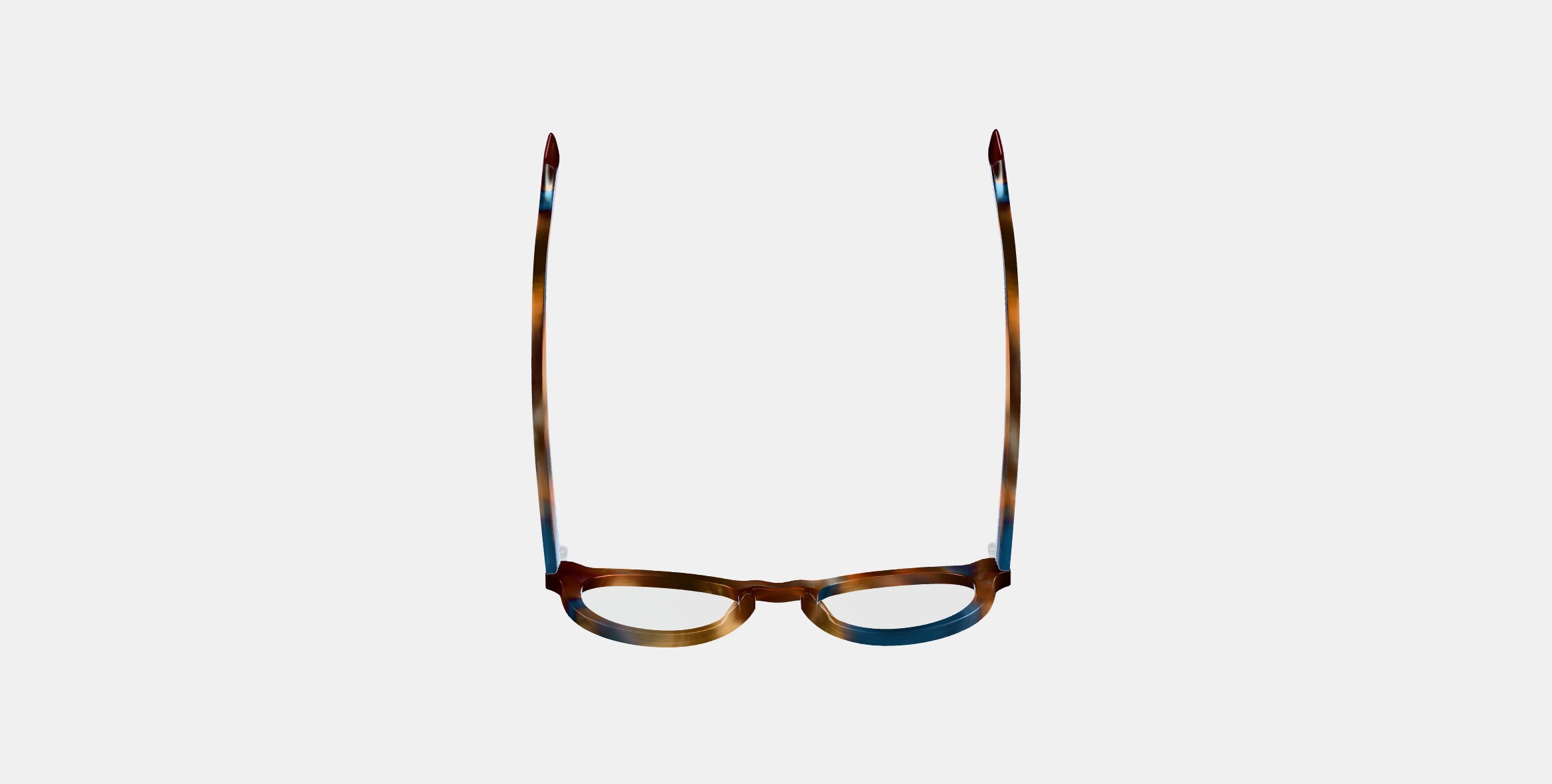 Tal Eyeglasses in Maritime Tortoise 3D model_7