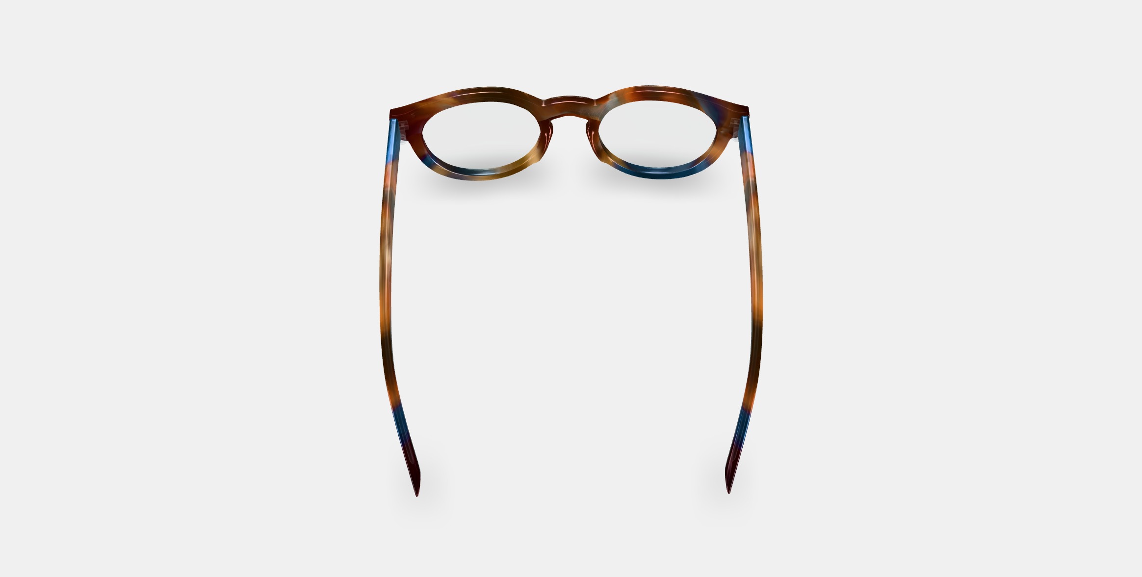 Tal Eyeglasses in Maritime Tortoise 3D model_3