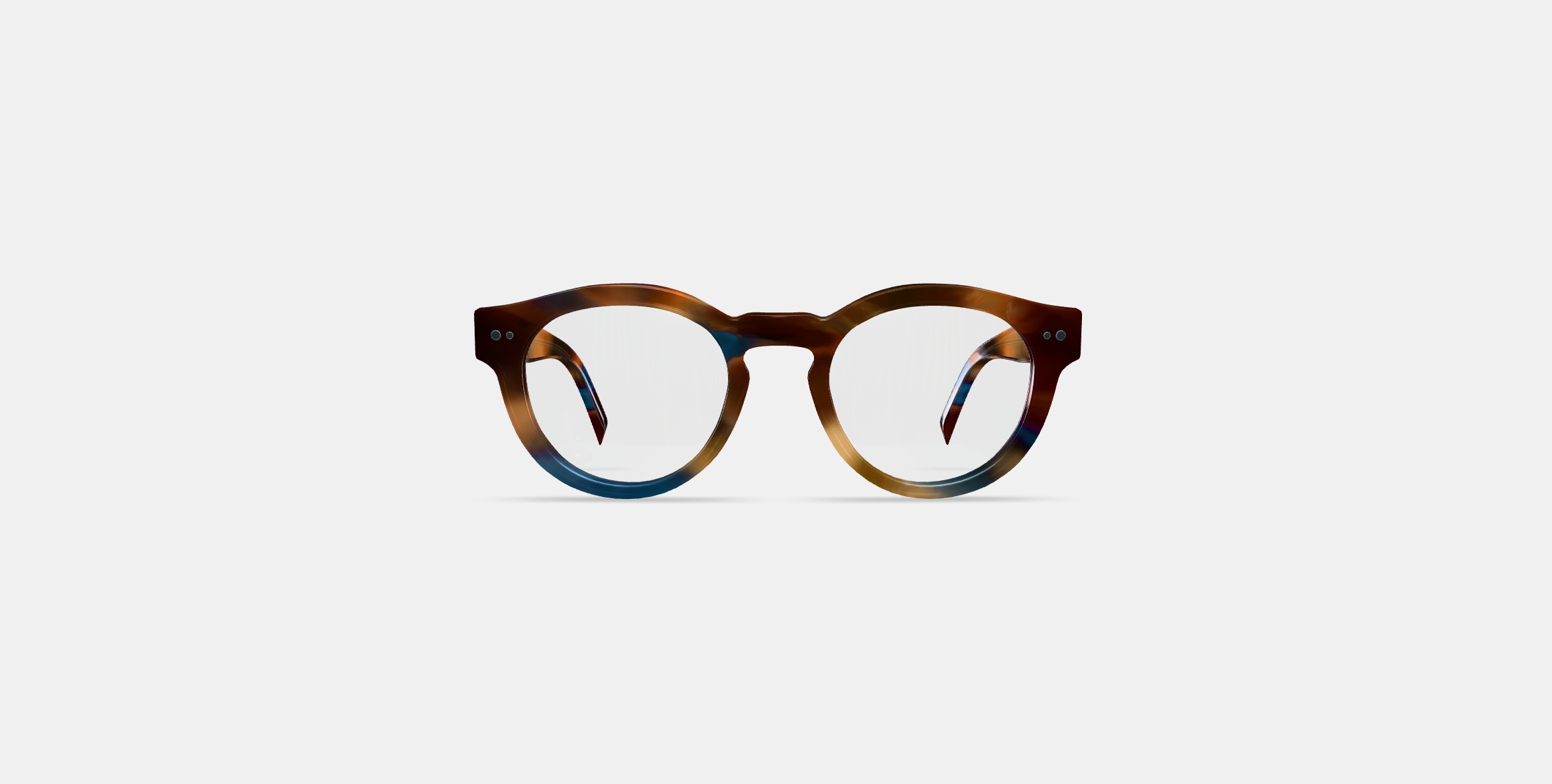 Tal Eyeglasses in Maritime Tortoise 3D model_10