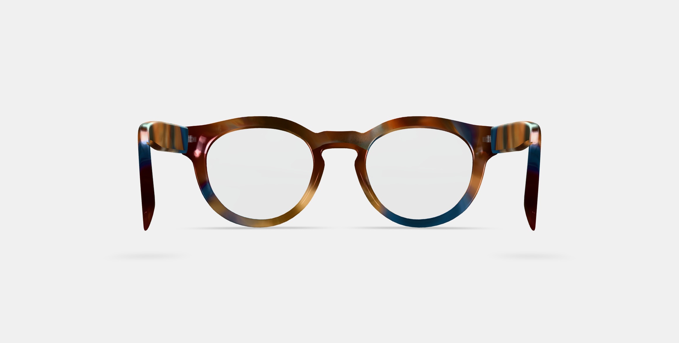Tal Eyeglasses in Maritime Tortoise 3D model_15
