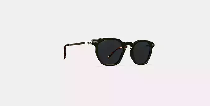 Rustin Sunglasses in Olive with Riesling
