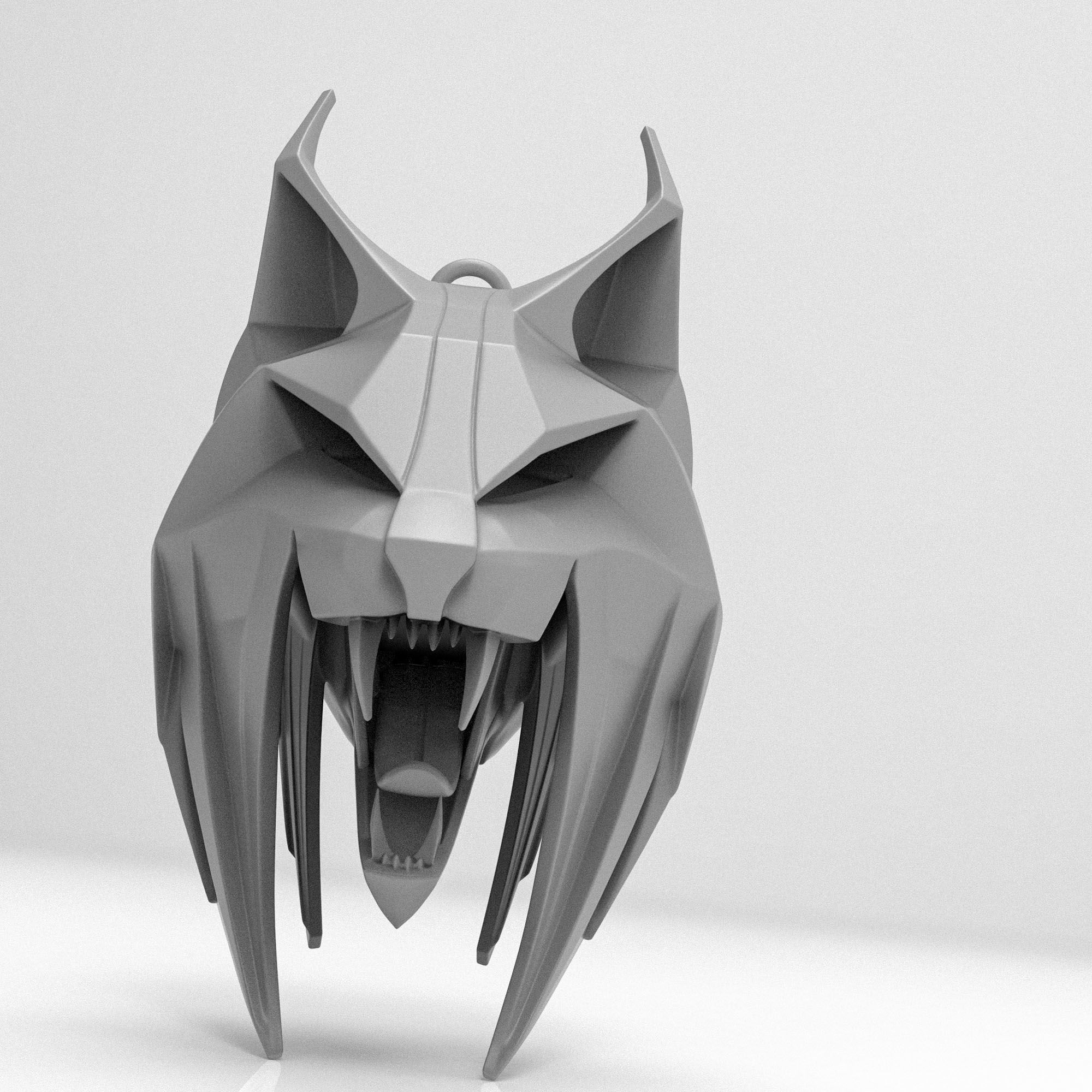 The Witcher Lynx Medallion Ciris Legacy 3D print model