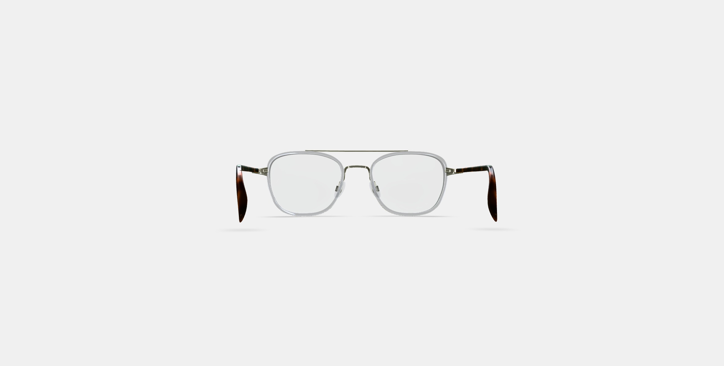 Earle Eyeglasses in Crystal with Riesling 3D model_14