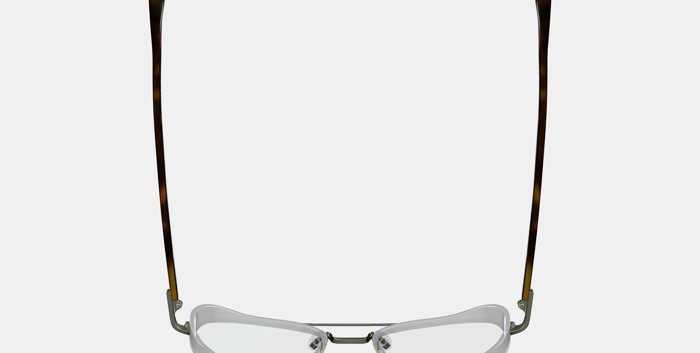 Earle Eyeglasses in Crystal with Riesling 3D model_10