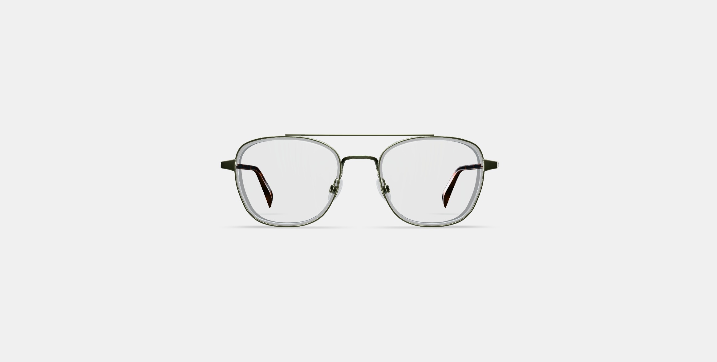 Earle Eyeglasses in Crystal with Riesling 3D model_8