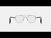 Earle Eyeglasses in Crystal with Riesling 3D model_1