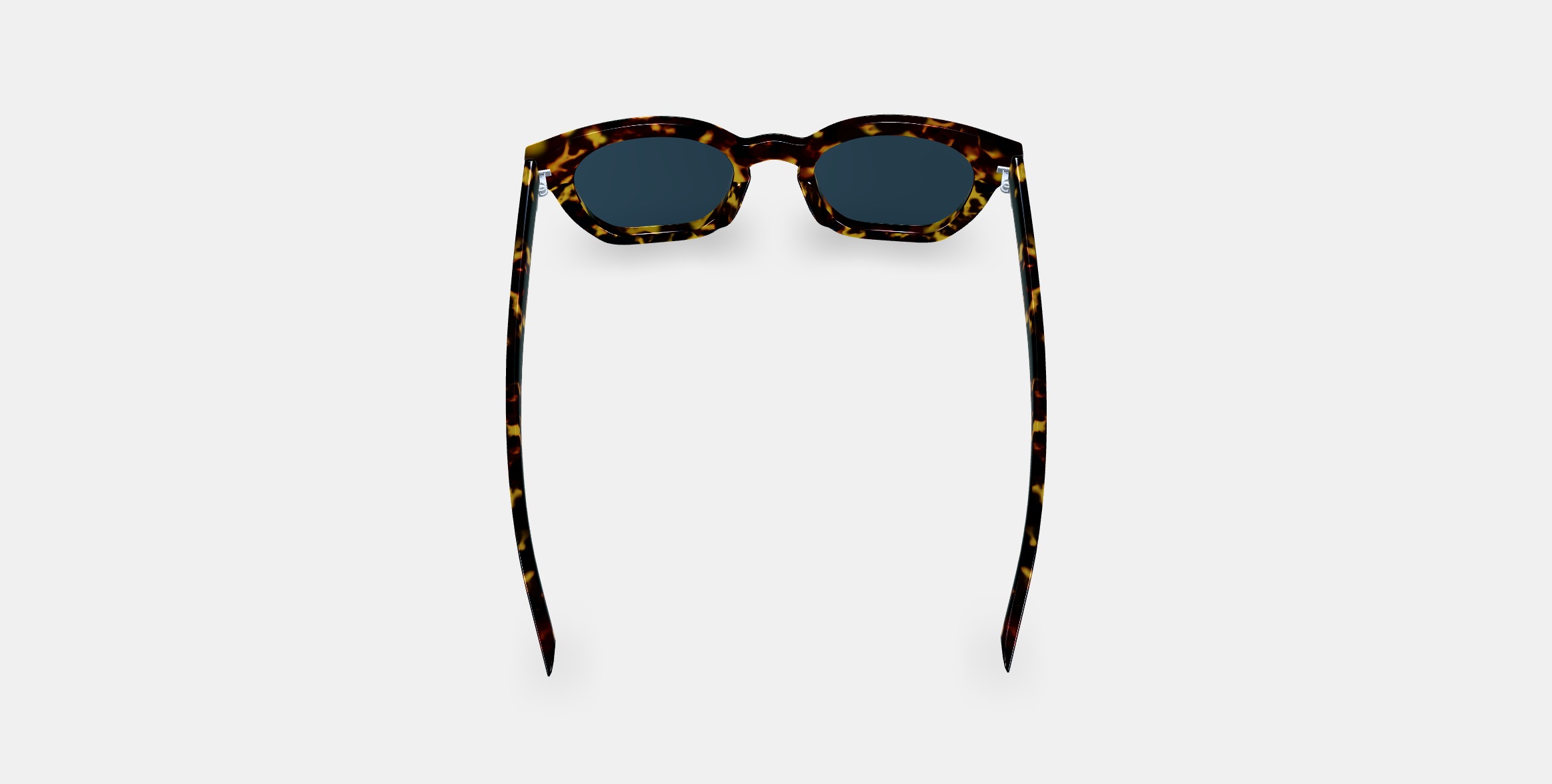 Terrell Sunglasses in Black Oak Tortoise 3D model_2