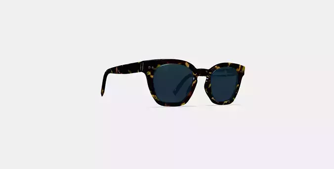 Terrell Sunglasses in Black Oak Tortoise