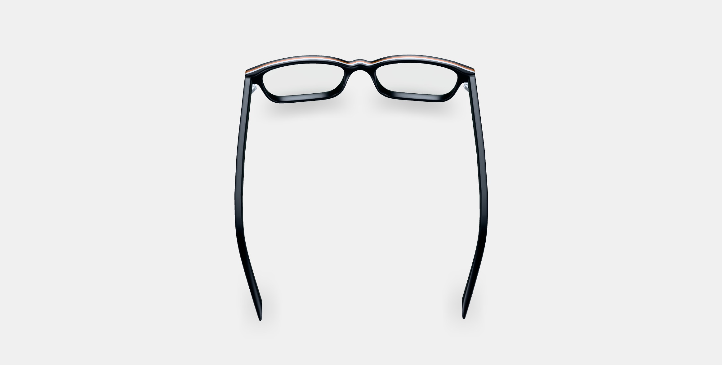 Wilkie Eyeglasses in Black Matte Eclipse 3D model_3