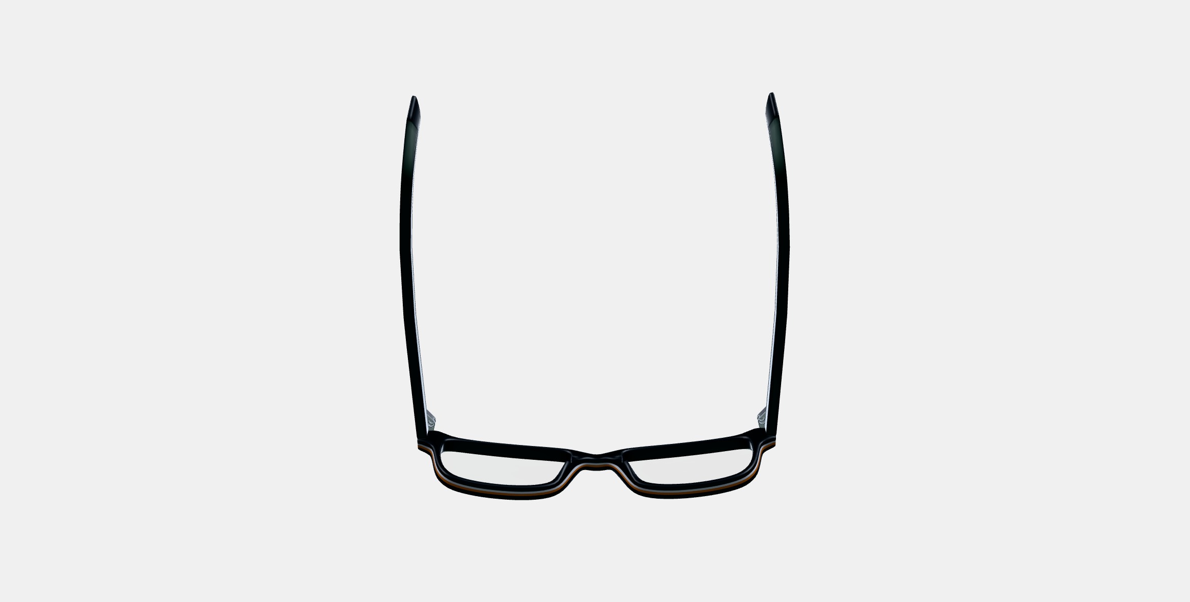 Wilkie Eyeglasses in Black Matte Eclipse 3D model_7