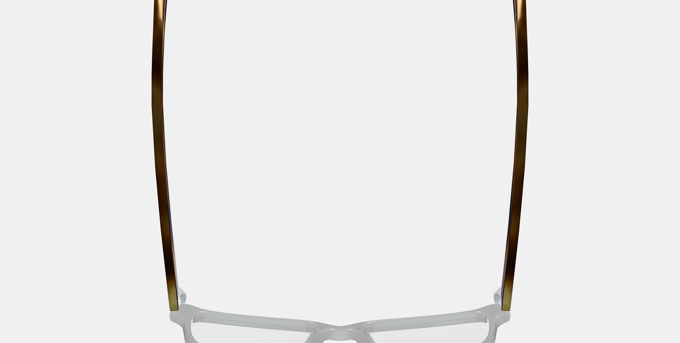 Wilkie Eyeglasses in Crystal with English Oak 3D model_8