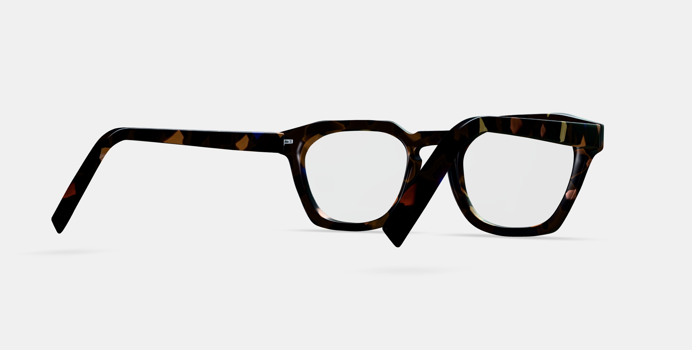 Rufus Eyeglasses in Amalfi Tortoise 3D model_6