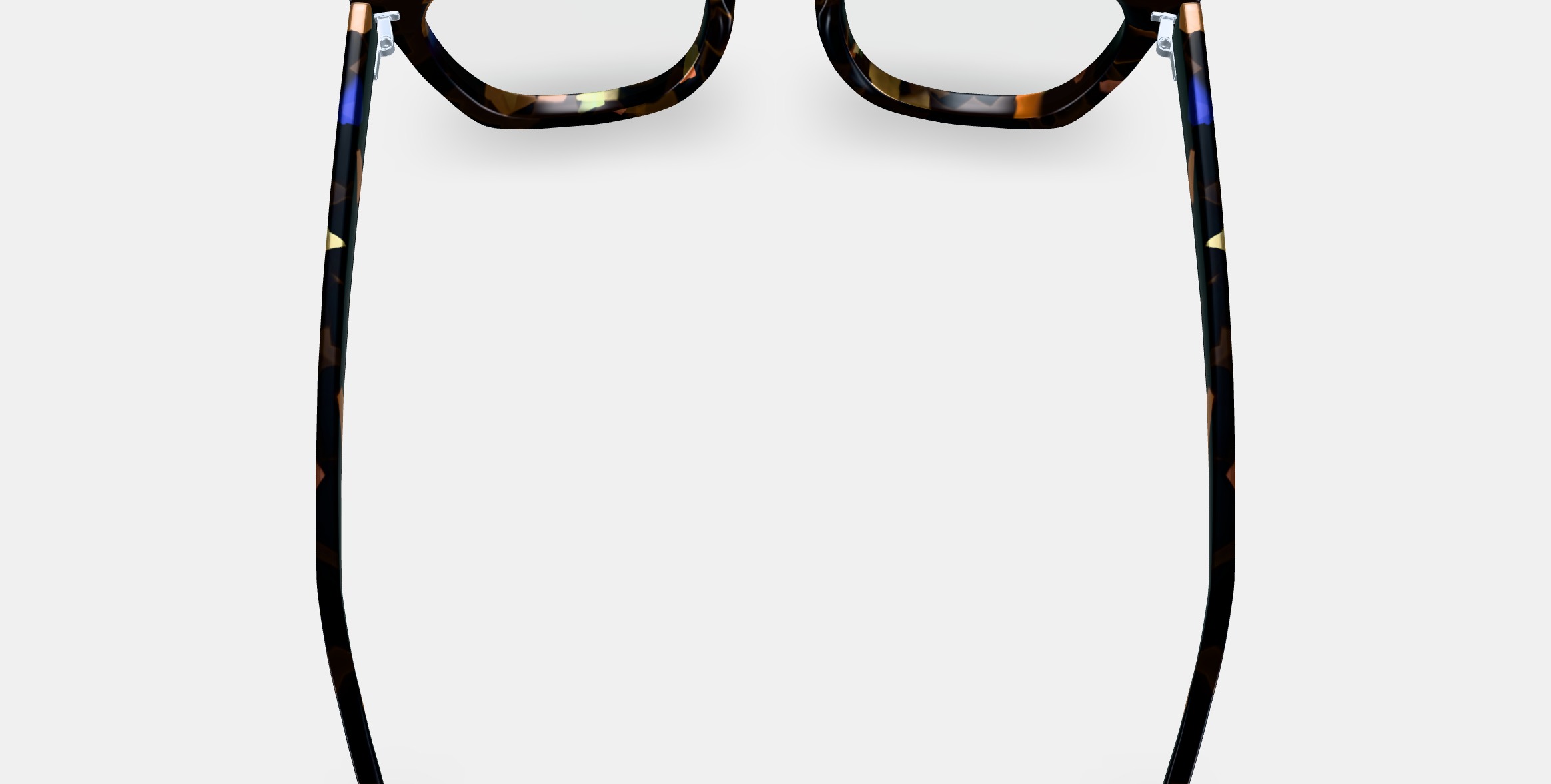 Rufus Eyeglasses in Amalfi Tortoise 3D model_4