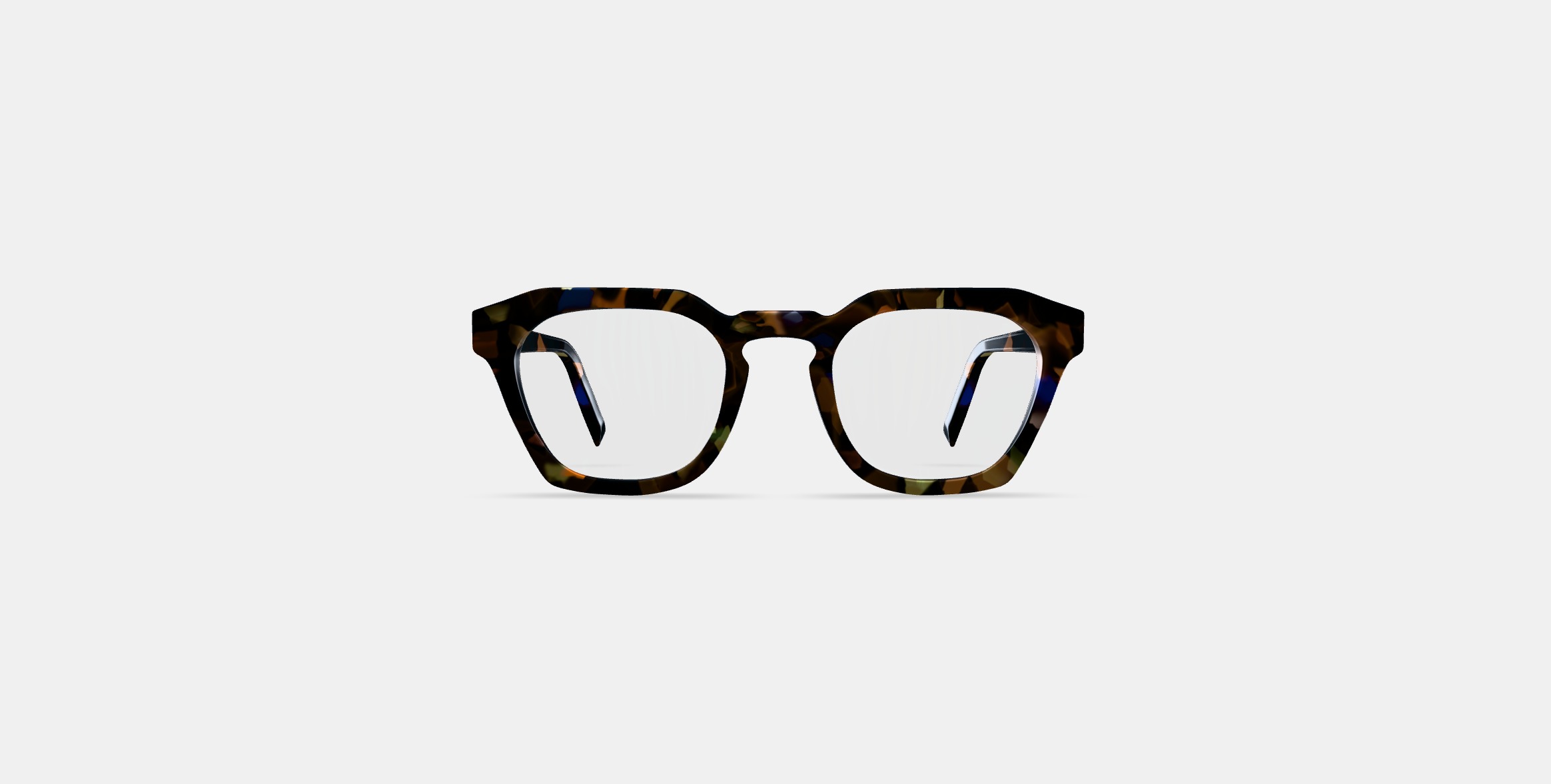 Rufus Eyeglasses in Amalfi Tortoise 3D model_10
