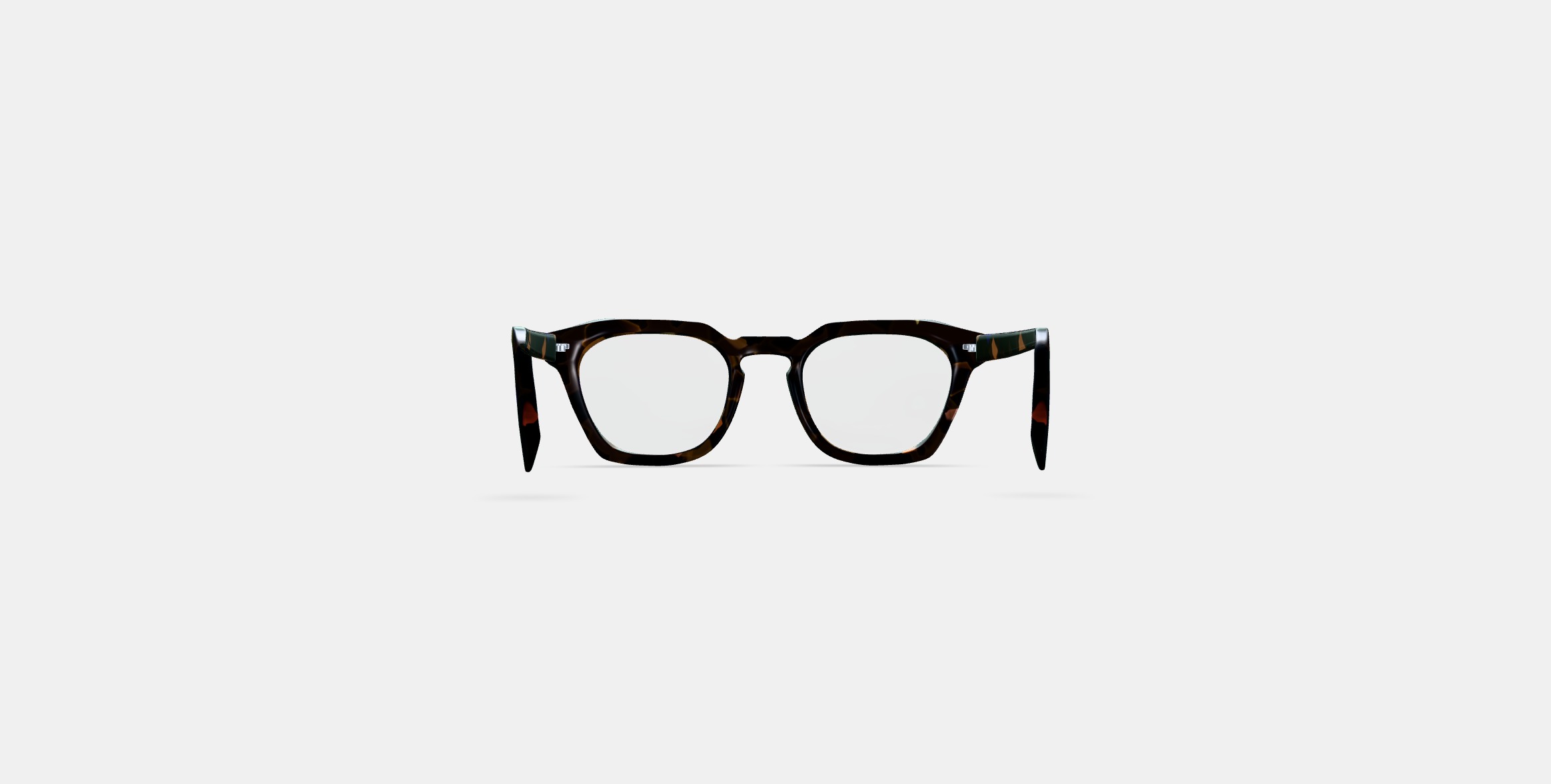 Rufus Eyeglasses in Amalfi Tortoise 3D model_14