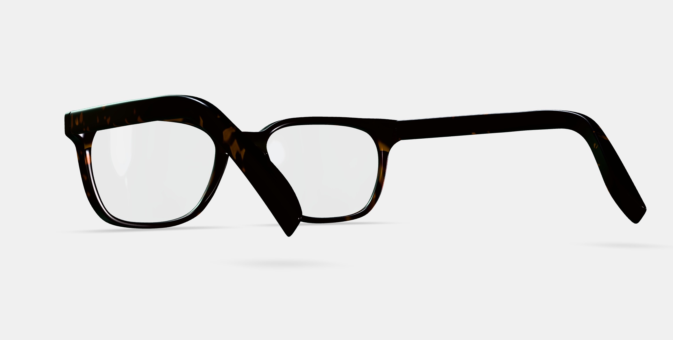Hector Eyeglasses in Whiskey Tortoise 3D model_2