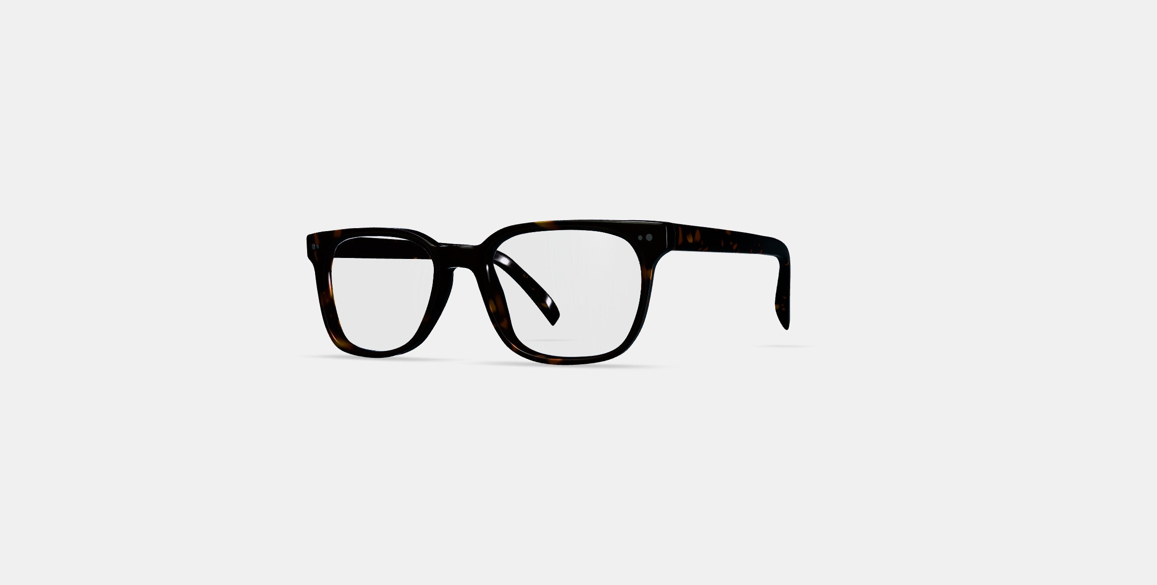 Hector Eyeglasses in Whiskey Tortoise 3D model_12