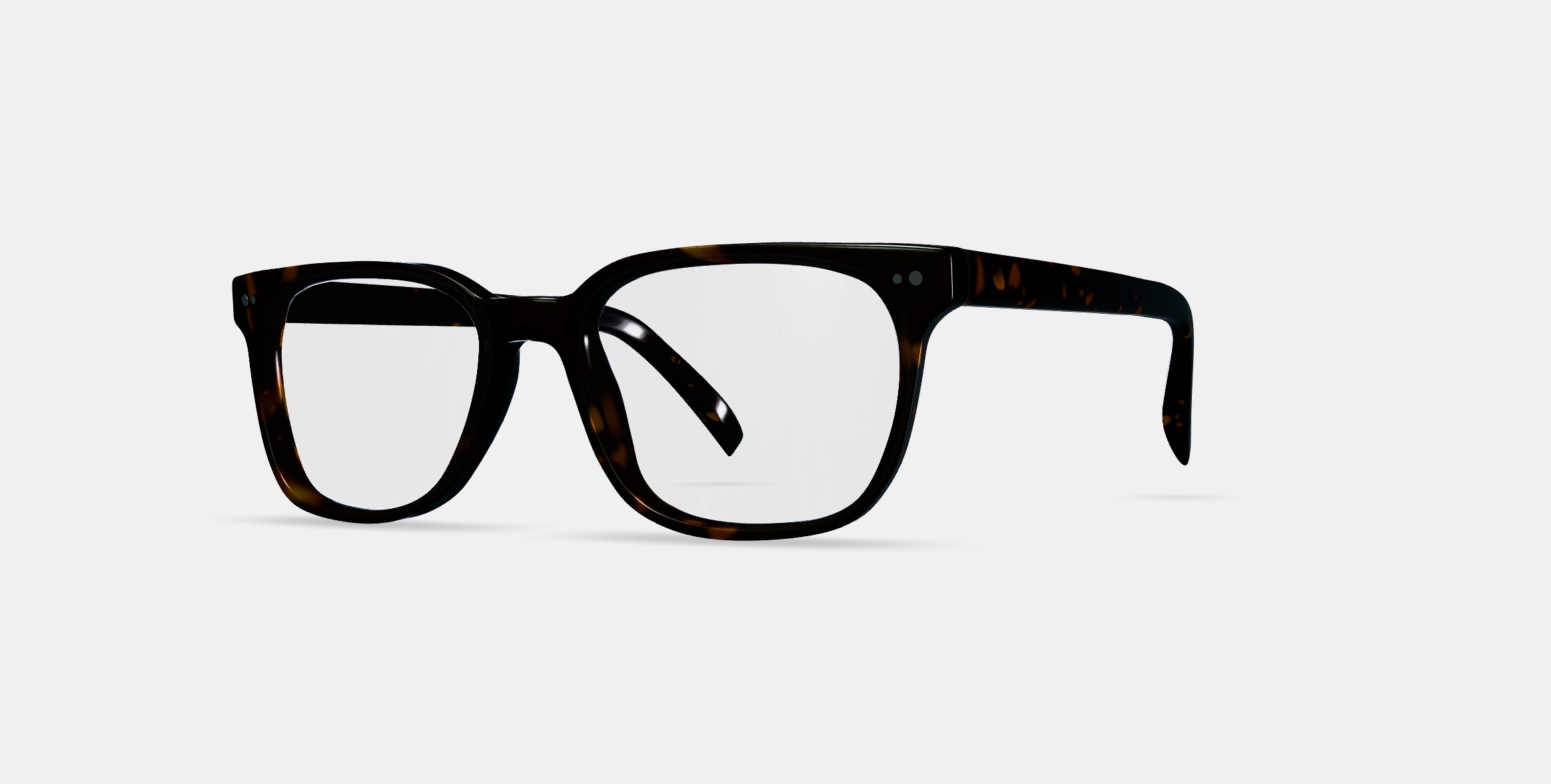 Hector Eyeglasses in Whiskey Tortoise 3D model_13