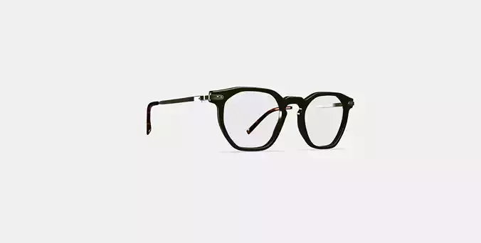Rustin Eyeglasses in Olive with Riesling