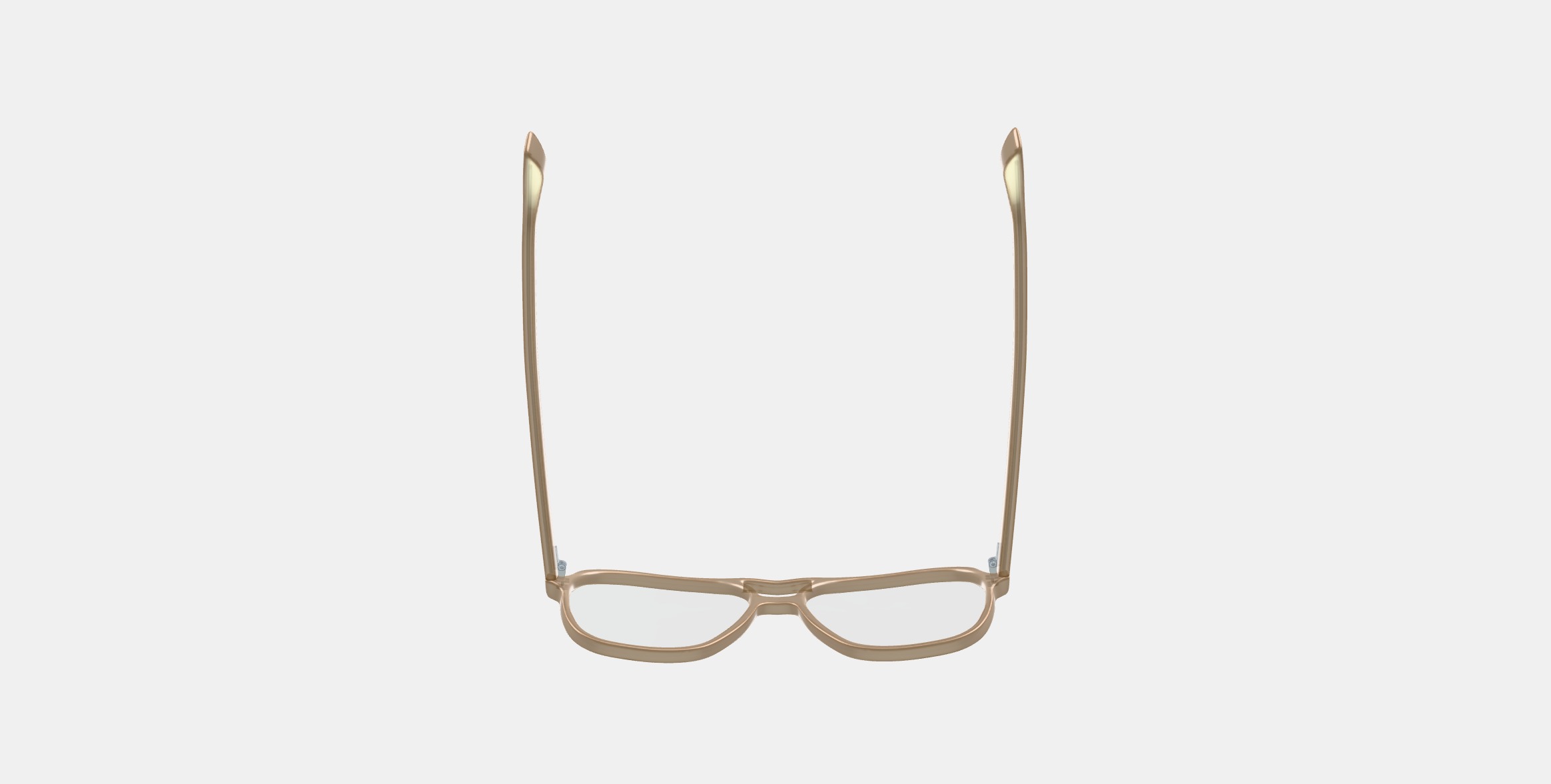 Carrick Eyeglasses in Camel 3D model_6