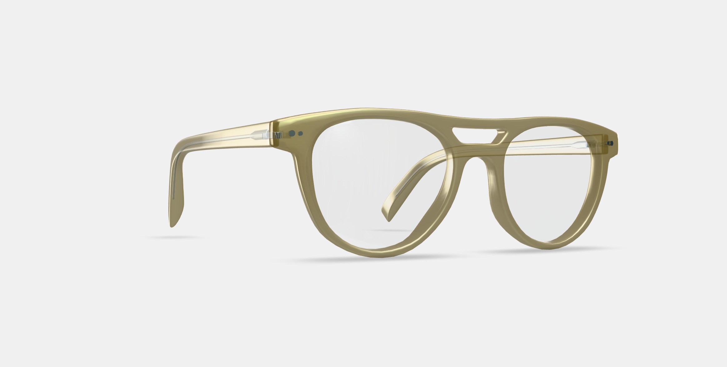 Tierney Eyeglasses in Toasted Sesame 3D model_9