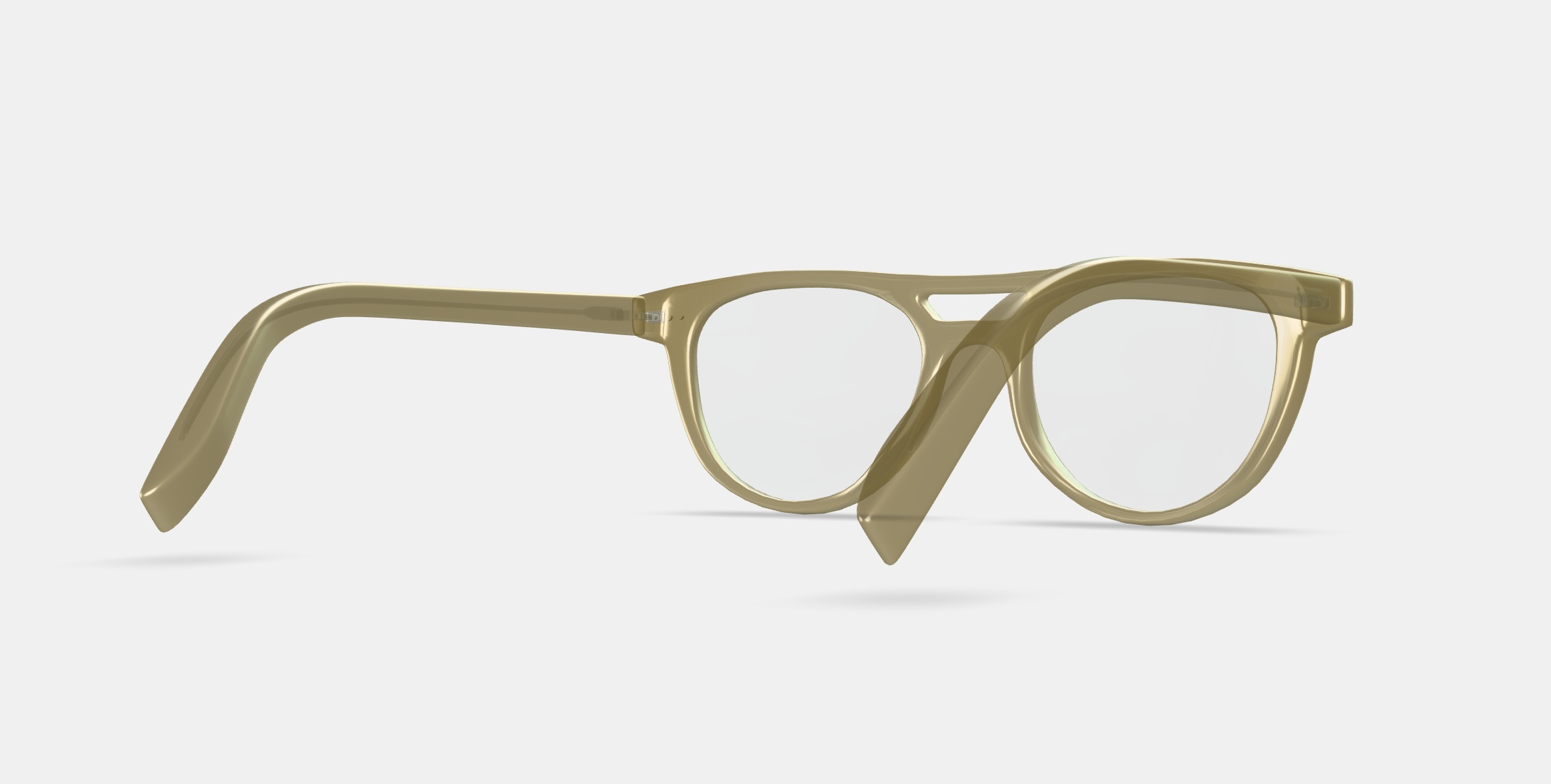 Tierney Eyeglasses in Toasted Sesame 3D model_6