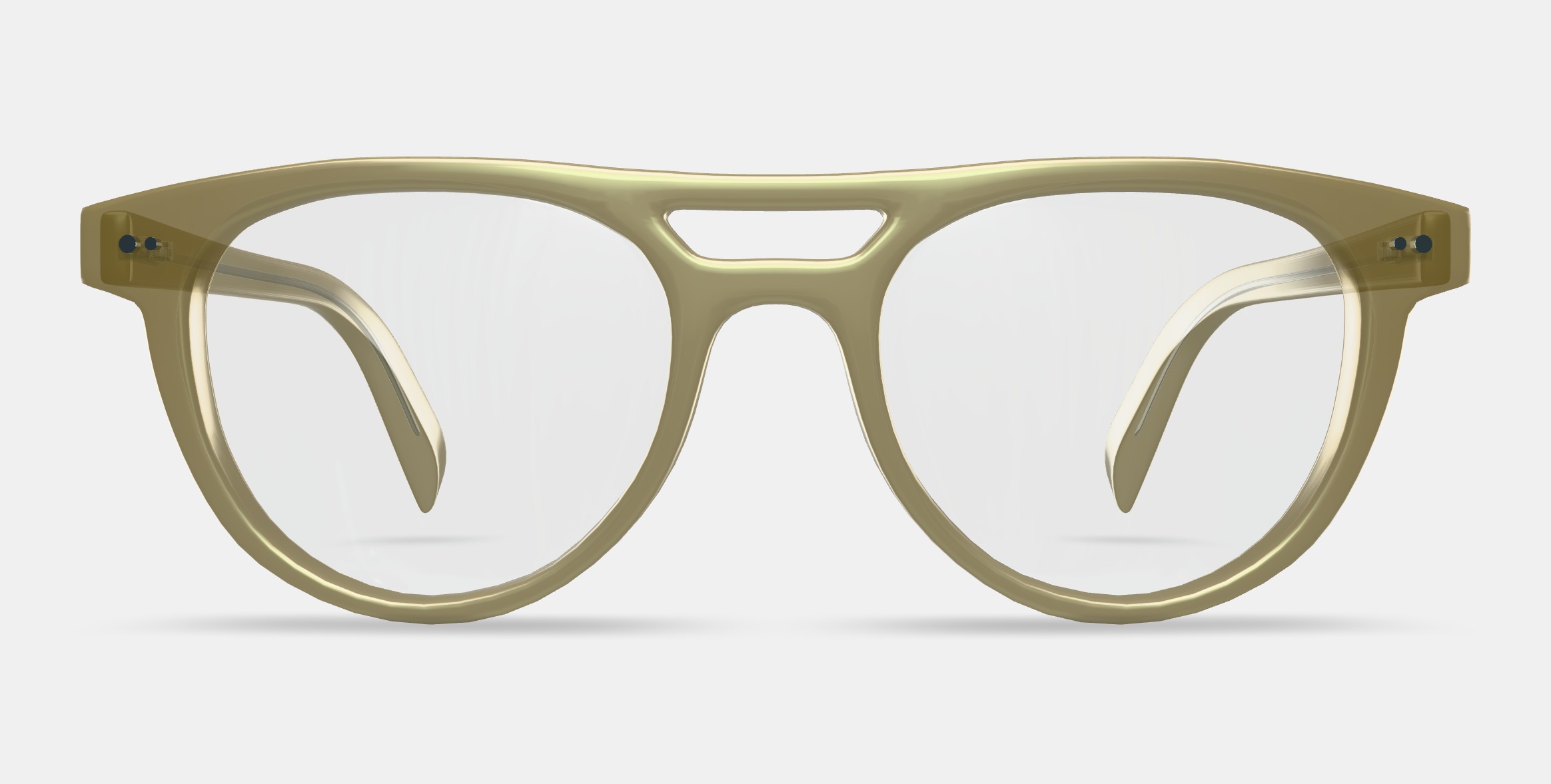 Tierney Eyeglasses in Toasted Sesame 3D model_11