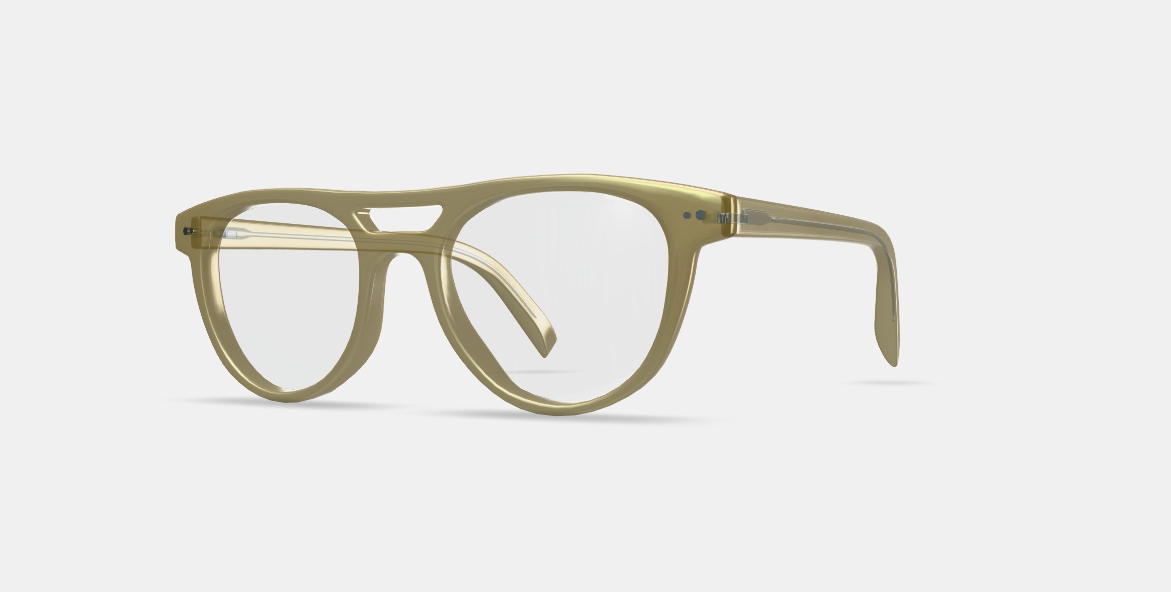 Tierney Eyeglasses in Toasted Sesame 3D model_13