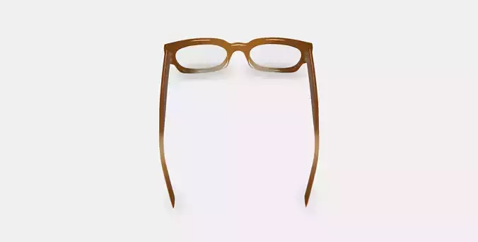 Domingo Eyeglasses in Cinnamon Crystal Fade