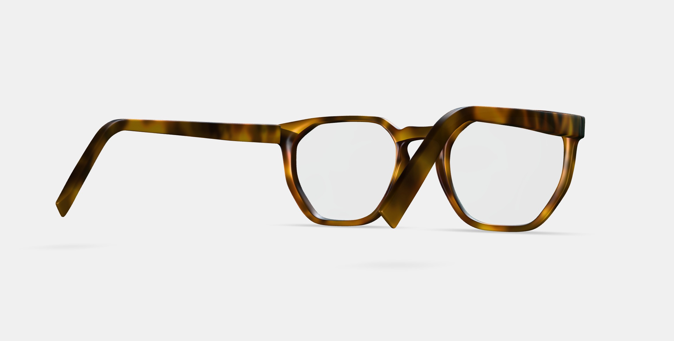 Tobias Eyeglasses in Woodgrain Tortoise Matte 3D model_6