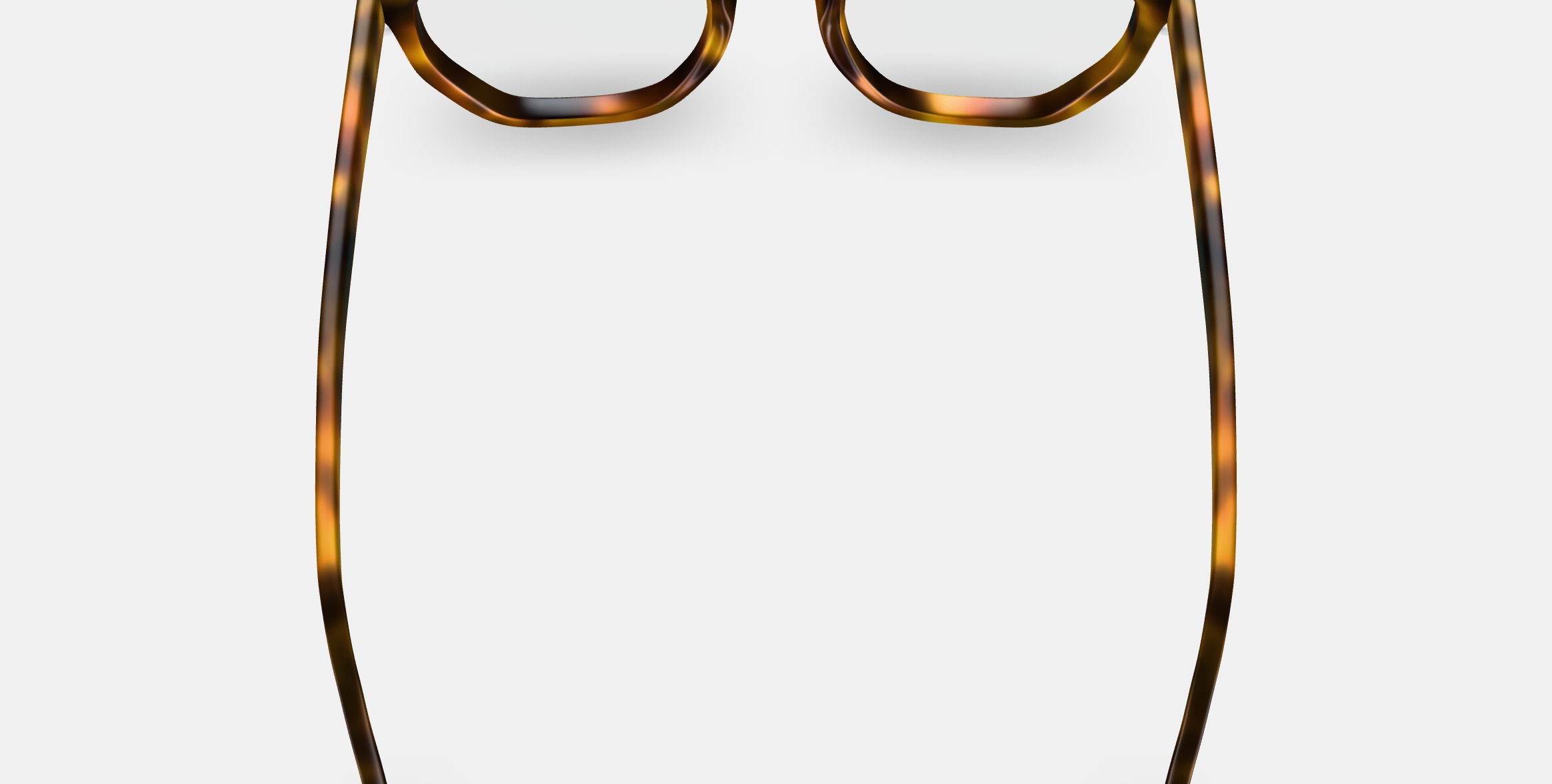 Tobias Eyeglasses in Woodgrain Tortoise Matte 3D model_3
