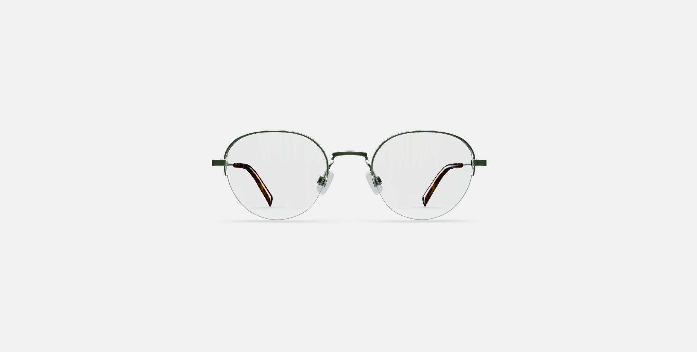Canning Eyeglasses in Polished Silver 3D model_10