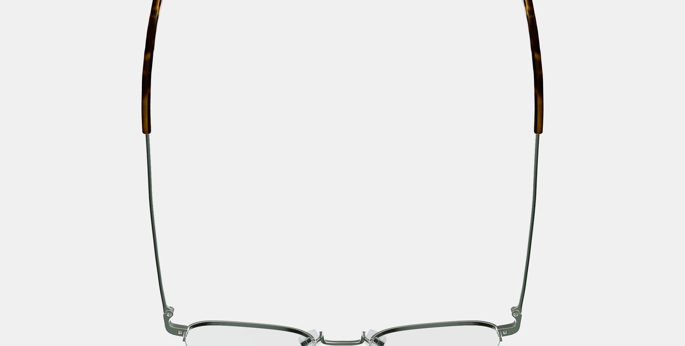 Canning Eyeglasses in Polished Silver 3D model_8