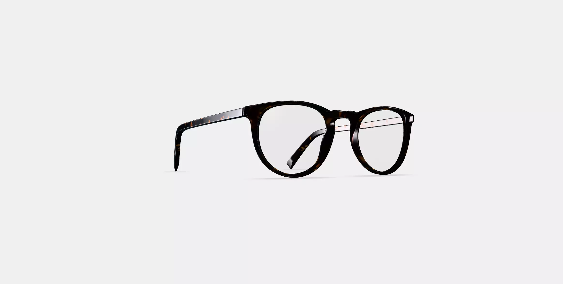 Haskell Eyeglasses in Whiskey Tortoise 3D model_0