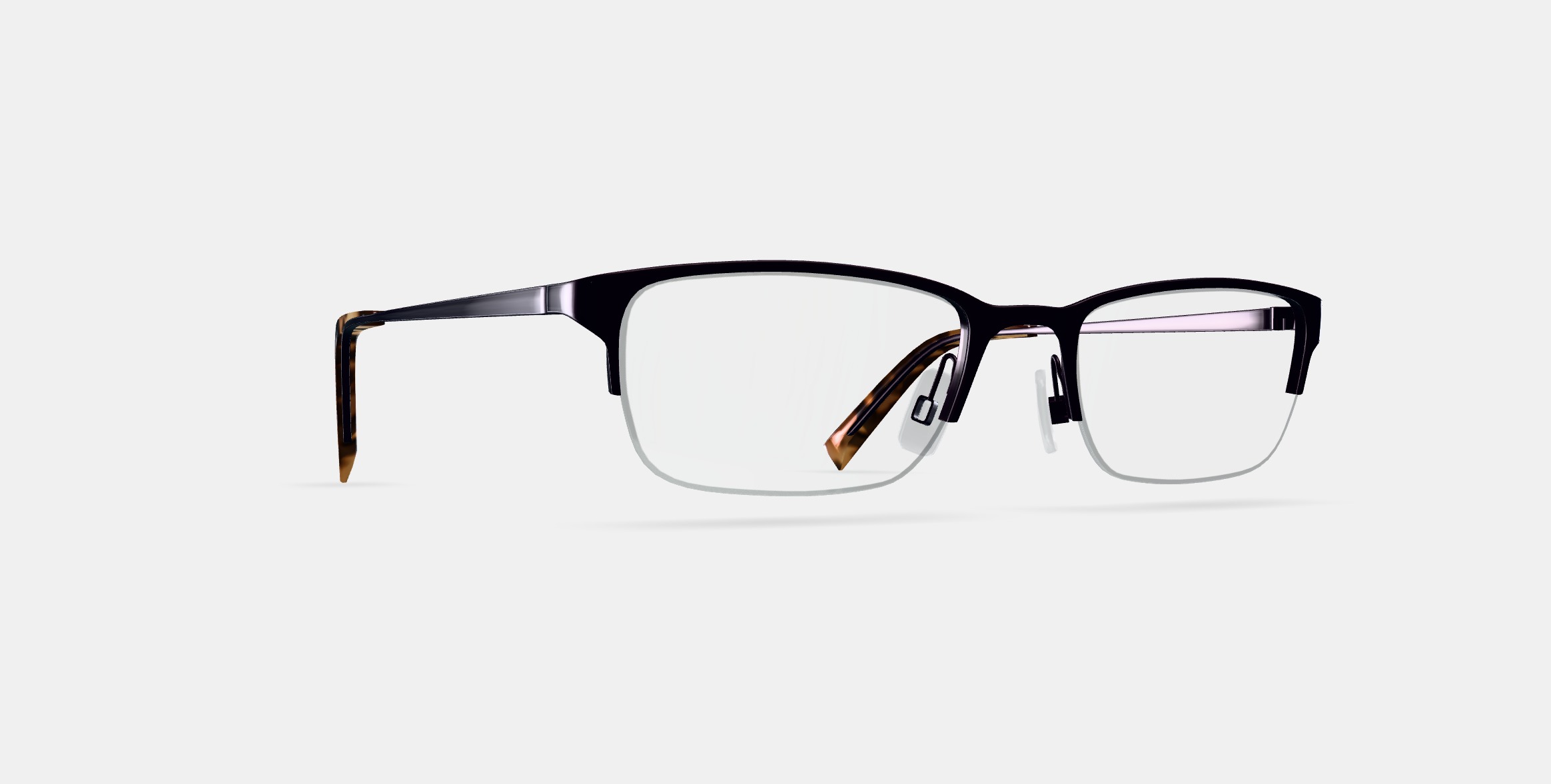 Caldwell Eyeglasses in Carbon 3D model_9