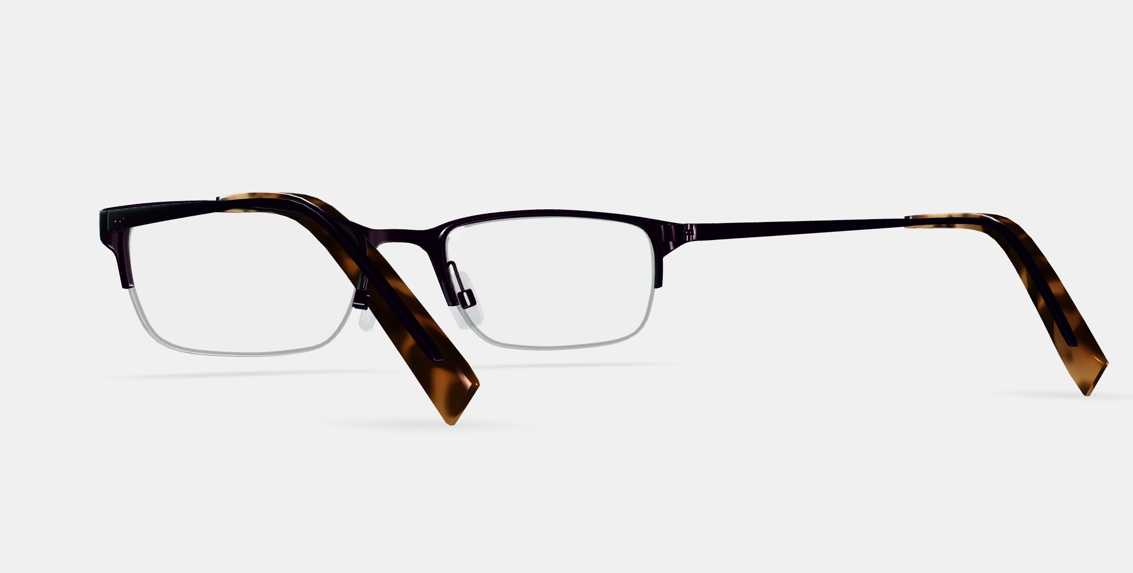 Caldwell Eyeglasses in Carbon 3D model_5